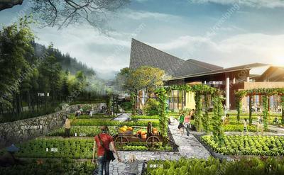 自然野趣的大地景观-朴实动人的乡愁情感-回归田园的生活方式-某美丽乡村-文旅项目景观设计方案