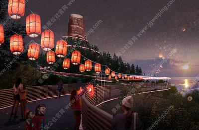 镌刻历史的时光森林-时空川流的无界森林-某时空文化森林公园景观设计投标方案