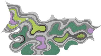 S-07-Z-118蜿蜒微地形儿童活动区SU模型
