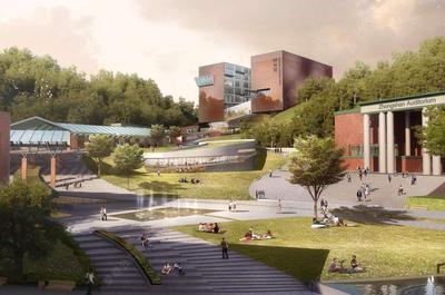 W-10-L-025海绵城市-某顶尖高校新校区总体规划设计方案