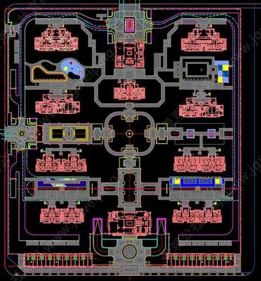 大都汇系列-大区景观植物梳理标准化设计方案+CAD平面图