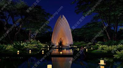 取样古画艺术生活场景-营造竹园主题优雅空间-某国际酒店及会议中心景观设计方案