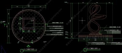 G-001-L-013入口雕塑详图