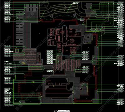 广东某高端豪宅私家别墅庭院+屋顶花园景观设计全套施工图