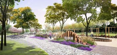 郊野风格的山体公园-经典树屋-某山体公园综合整治提升工程全套施工图