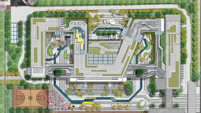 经典推荐-打造多功能交互空间-营造个性化学习环境-某**校园新校区景观提升设计方案