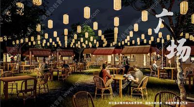 郊野火锅-星空火锅-丰富乡村野营度假生活-点亮乡村林盘夜晚经济-某郊野公园夜经济林盘设计方案