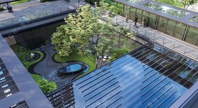 **院设计-2024新-礼序文化中轴布局-隐士禅意酒店调性-高端项目大区景观方案+全套施工图+海绵