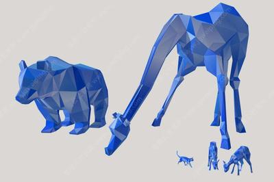 S-02-Z-003最新分类整理景观情景雕塑SU模型大全