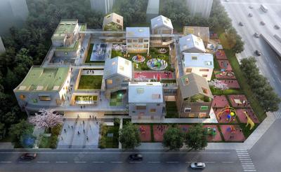 W-05-L-007某市**小学+幼儿园总体（建筑+景观）规划设计方案