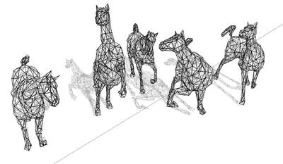 S-02-Z-002新亚洲风格和现代风格-高端景观的点睛之笔-精品雕塑小品SU集合