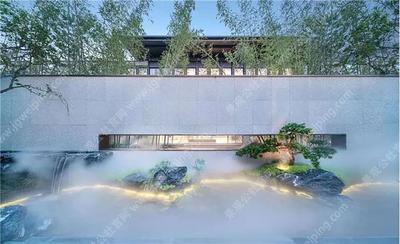 诗性东方演绎**美学-美国缪斯设计金奖项目-建发某高端地产项目景观SU模型+实景图