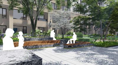 G-003-L-042**收藏价值-邻里空间-座凳树池-节点小场景施工图