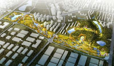 景观设计思路转型参考-2025新-生产-生活-生态-三生融合理念-综合性城市湿地公园景观方案+一期全套CAD扩初图