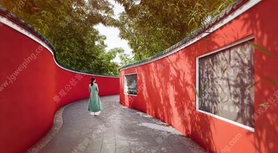 2024最新-红墙竹影-盆景小院-曲水流觞-某**文物保护点附属公园室内外环境+文化综合提升改造项目设计方案+全套扩初设计