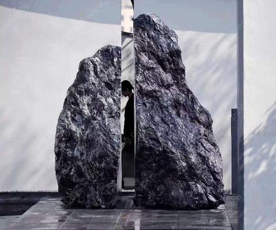 S-01-Z-109现代风格设计-最新创意-29款黑山石创意造型SU精细模型