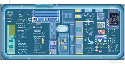 S-01-Z-110最新整理-运动主题景观必备-全领活动场地趣味标识SU经典模型
