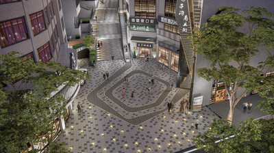 创意设计-民俗街巷-城市更新示范点-打造潮流地标-激活商业空间-某老城区改造项目景观方案+全套施工图