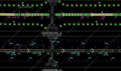 G-004-008某城市大道景观绿化配套及道路绿化工程施工图