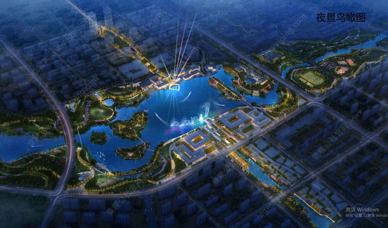 W-06-L-057某湖公园及体育公园景观方案及扩初设计
