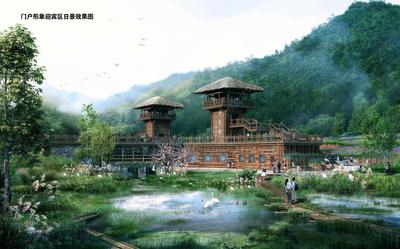 W-10-L-040某湖环大草海绿地景观规划及重要节点设计方案