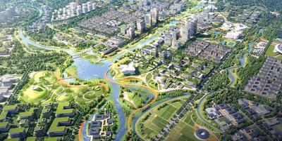 IAPA国际院设计-泛亚国际深化-世界文化会客厅-某城市文化公园片区城市概念方案+国际竞赛方案+一期二期景观初设+游客中心景观