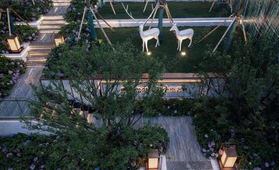 G-010-L-014龙湖某高端地产项目样板庭院景观全套施工图+实景照片