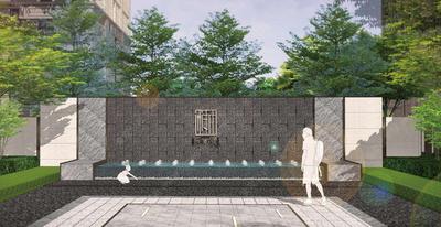 G-002-L-047创意十足水景小喷泉-大理石对称装饰-景观建筑小品施工图