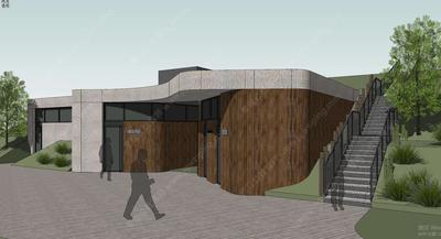 G-003-L-072旅游风景区建筑小品-五个特色景观卫生间（洗手间）施工图