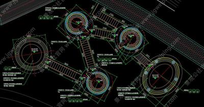 【温泉度假公园施工图】-古泉养生-树屋泉-蒸汽桑拿泉-浮雕文化墙-温泉度假-某自然风格温泉度假公园景观施工图