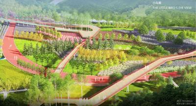 S-08-L-003某生态休闲山庄总体景观设计SU模型+Lumion8.0场景文件+高清效果